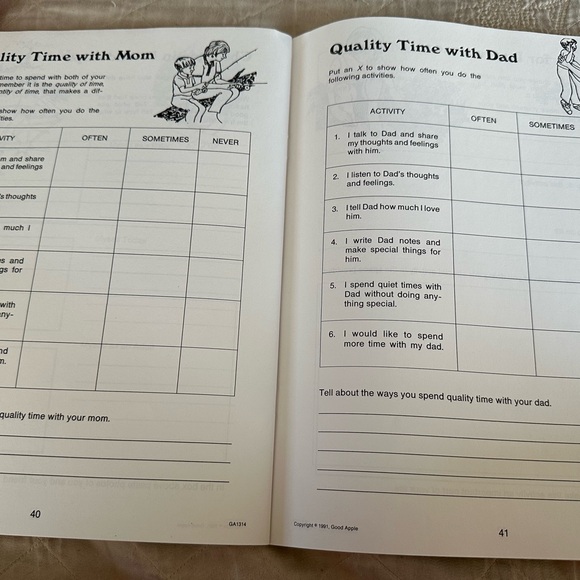 Living with divorce- activities to help children cope with difficult situations! - Picture 6 of 7